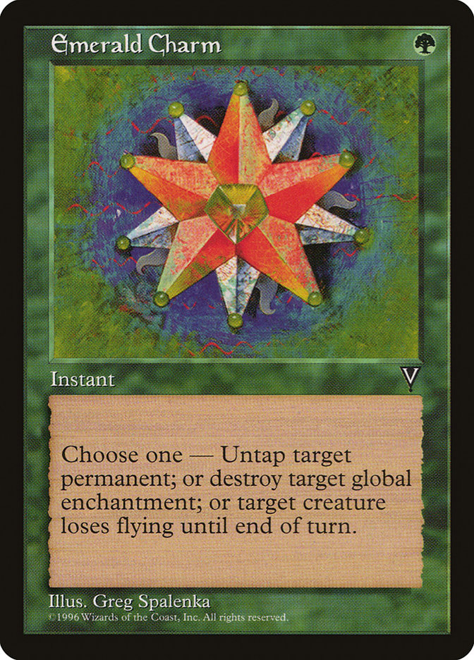 Emerald Charm [Visions] | Boutique FDB TCG