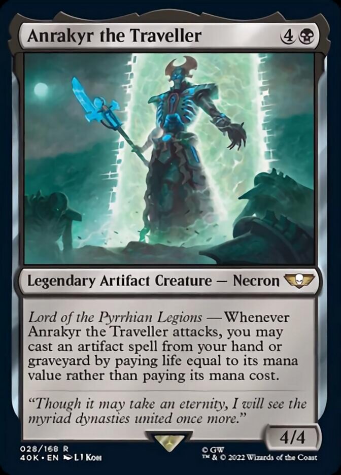 Anrakyr the Traveller (Surge Foil) [Warhammer 40,000] | Boutique FDB TCG