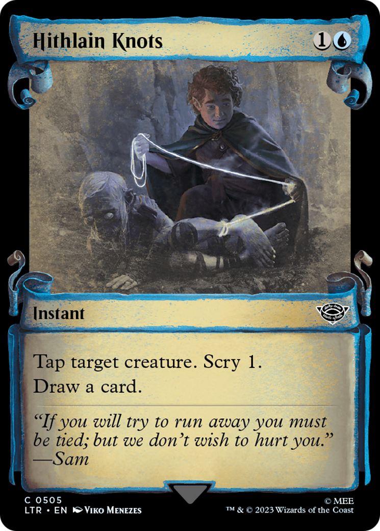 Hithlain Knots [The Lord of the Rings: Tales of Middle-Earth Showcase Scrolls] | Boutique FDB TCG