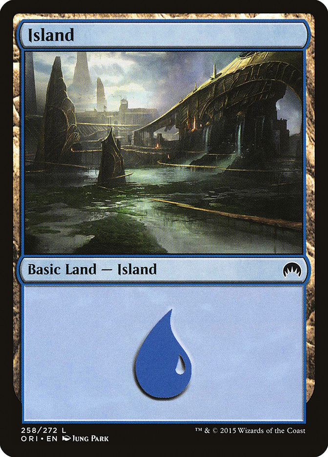 Island (258) [Magic Origins] | Boutique FDB TCG