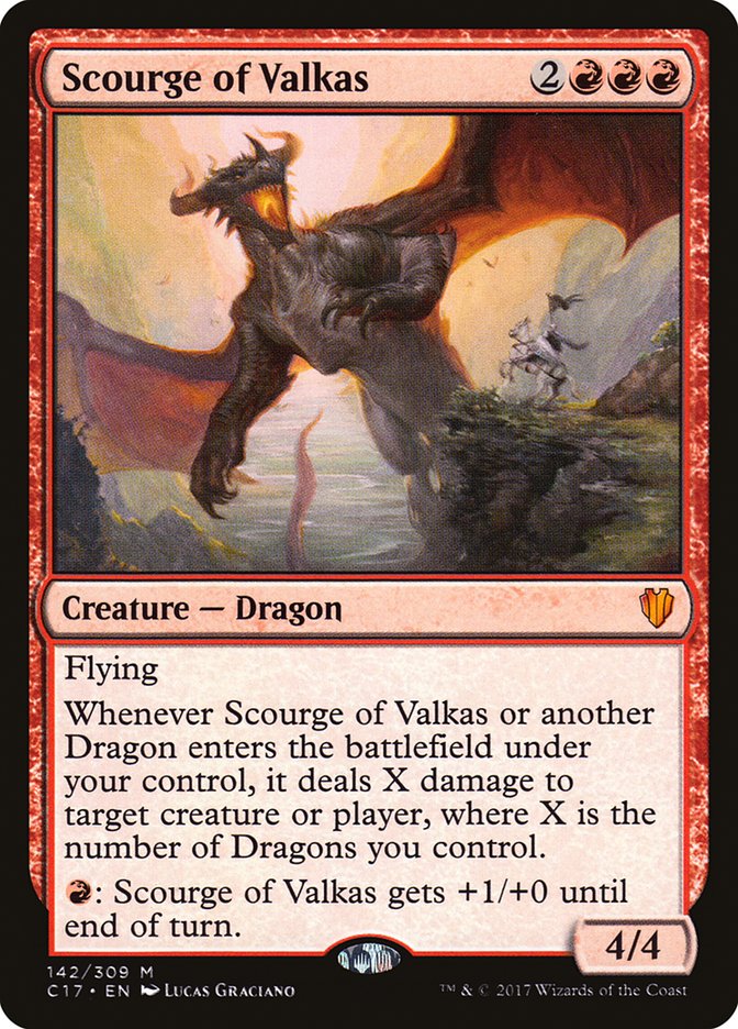 Scourge of Valkas [Commander 2017] | Boutique FDB TCG