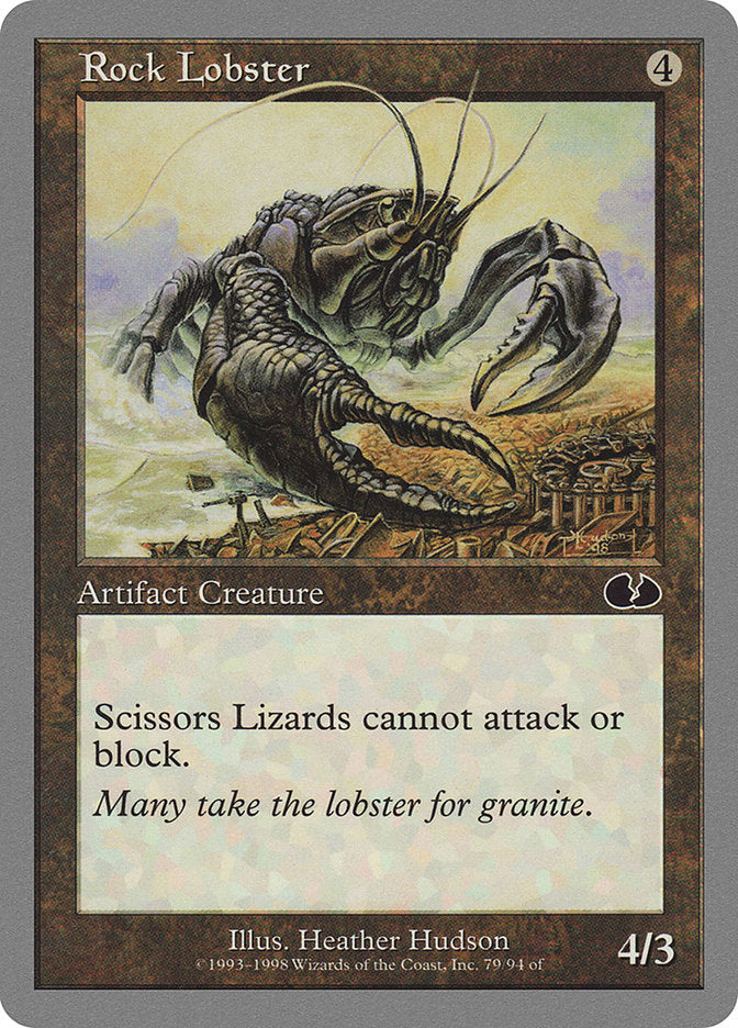 Rock Lobster [Unglued] | Boutique FDB TCG