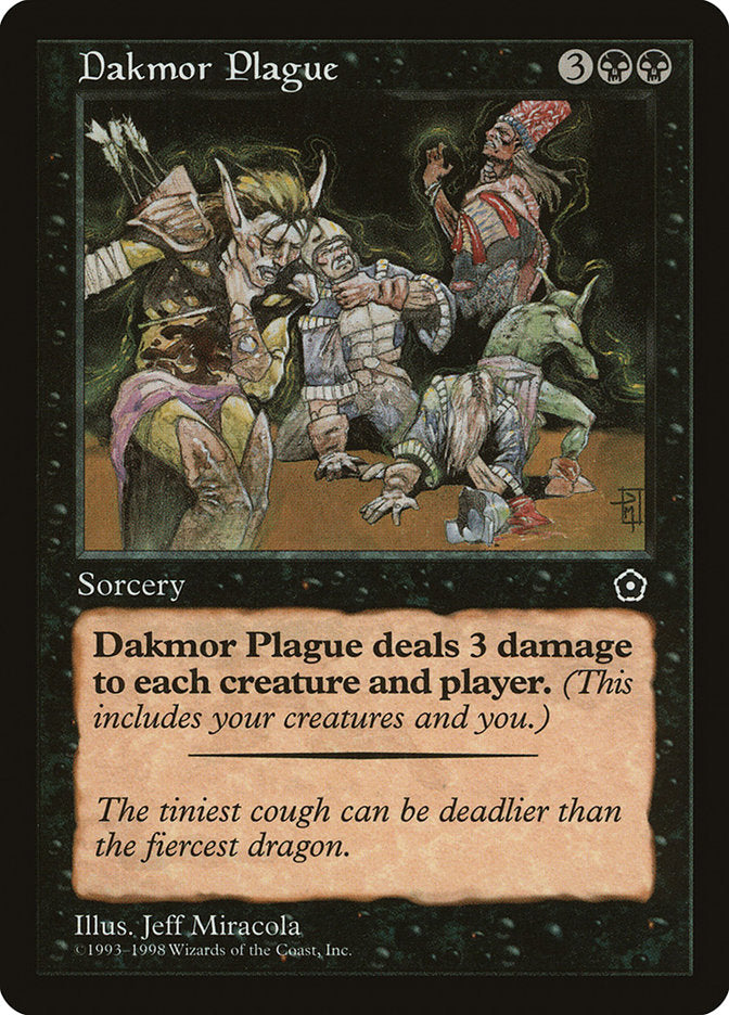 Dakmor Plague [Portal Second Age] | Boutique FDB TCG