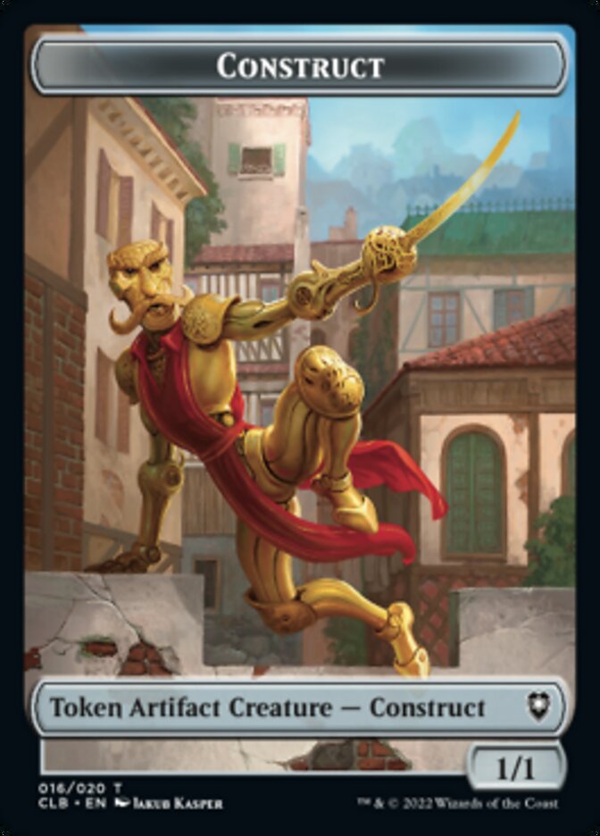 Construct Token [Commander Legends: Battle for Baldur's Gate Tokens] | Boutique FDB TCG