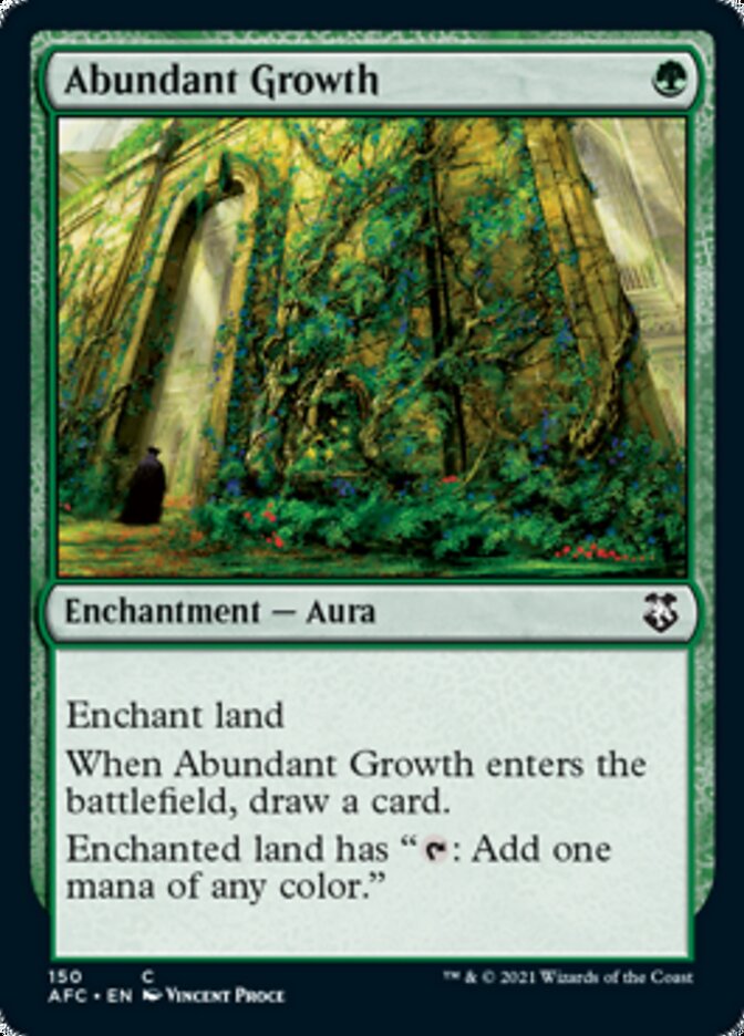 Abundant Growth [Dungeons & Dragons: Adventures in the Forgotten Realms Commander] | Boutique FDB TCG
