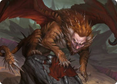 Manticore Art Card [Dungeons & Dragons: Adventures in the Forgotten Realms Art Series] | Boutique FDB TCG