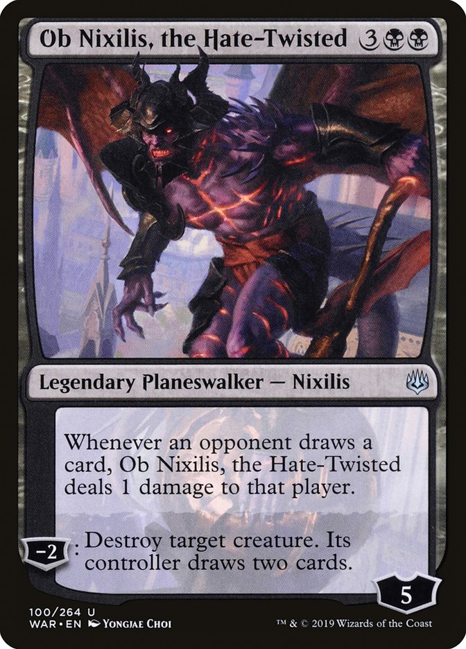 Ob Nixilis, the Hate-Twisted [War of the Spark] | Boutique FDB TCG