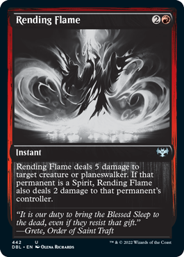 Rending Flame [Innistrad: Double Feature] | Boutique FDB TCG