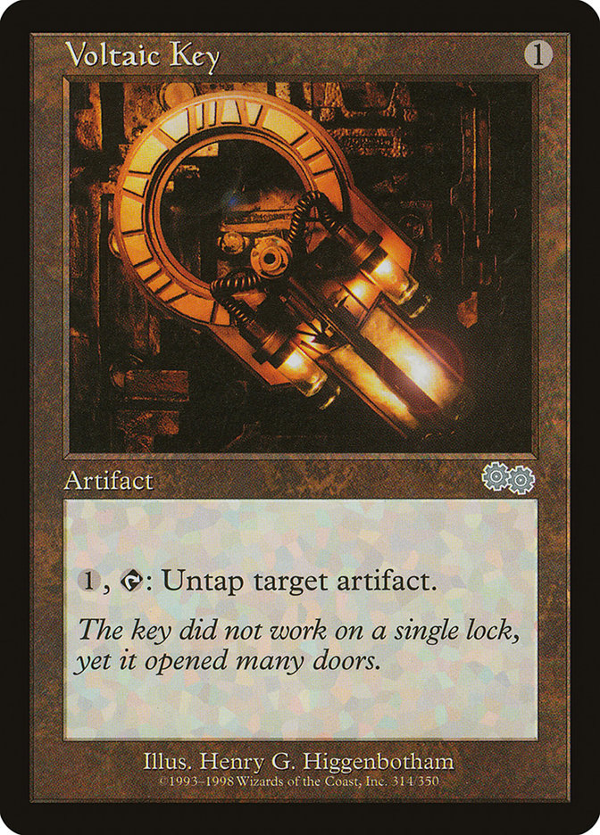 Voltaic Key [Urza's Saga] | Boutique FDB TCG