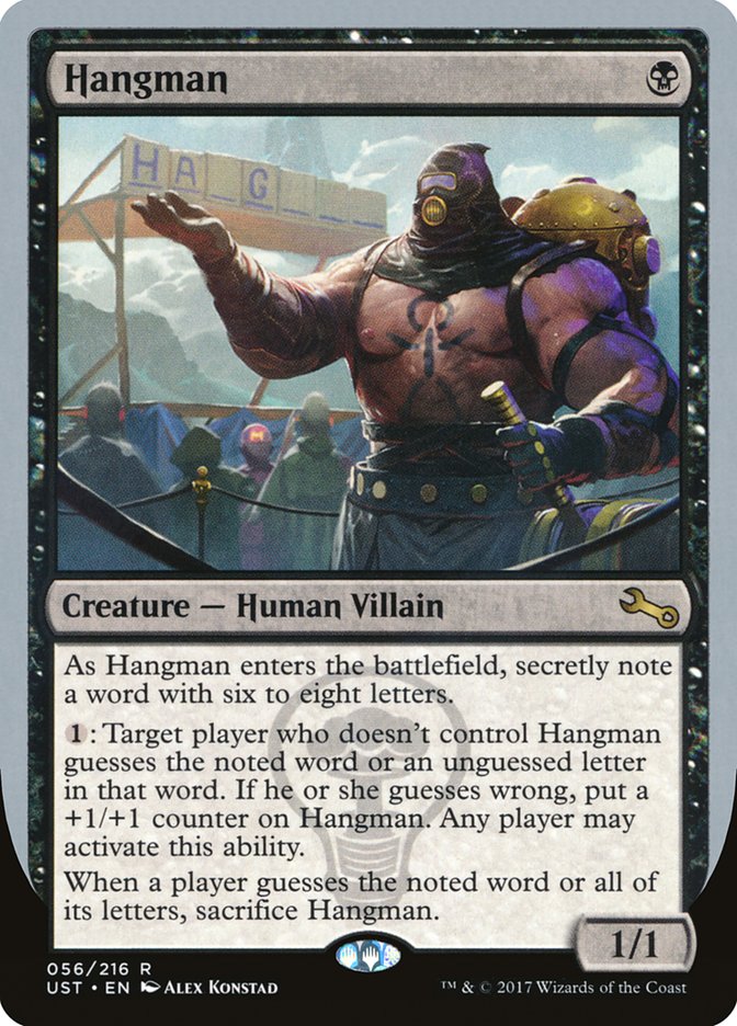 Hangman [Unstable] | Boutique FDB TCG