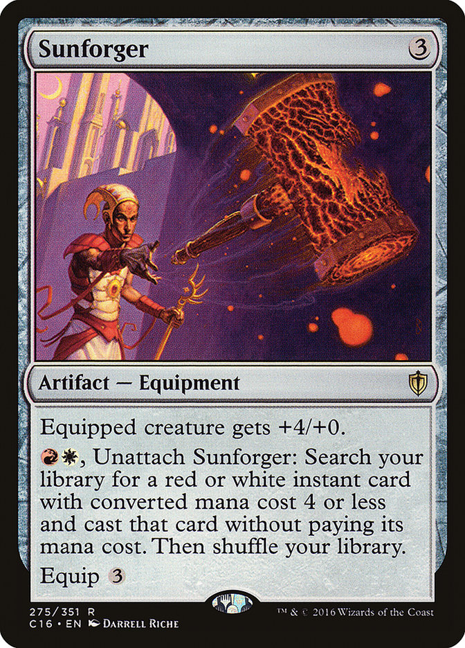 Sunforger [Commander 2016] | Boutique FDB TCG