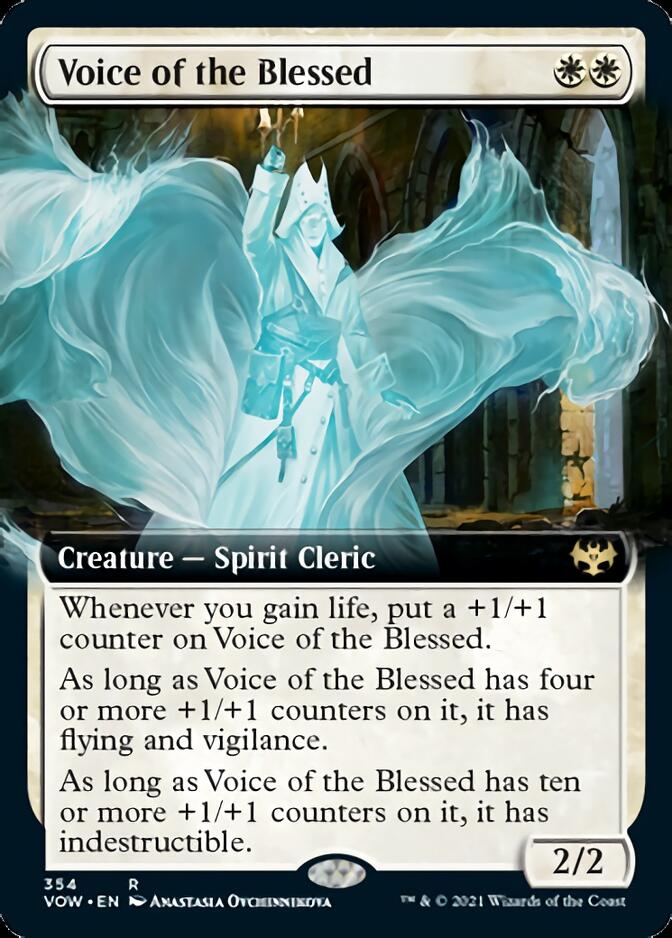 Voice of the Blessed (Extended Art) [Innistrad: Crimson Vow] | Boutique FDB TCG