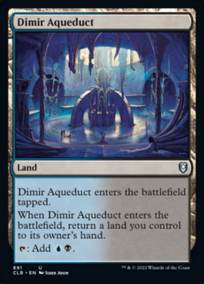Dimir Aqueduct [Commander Legends: Battle for Baldur's Gate] | Boutique FDB TCG
