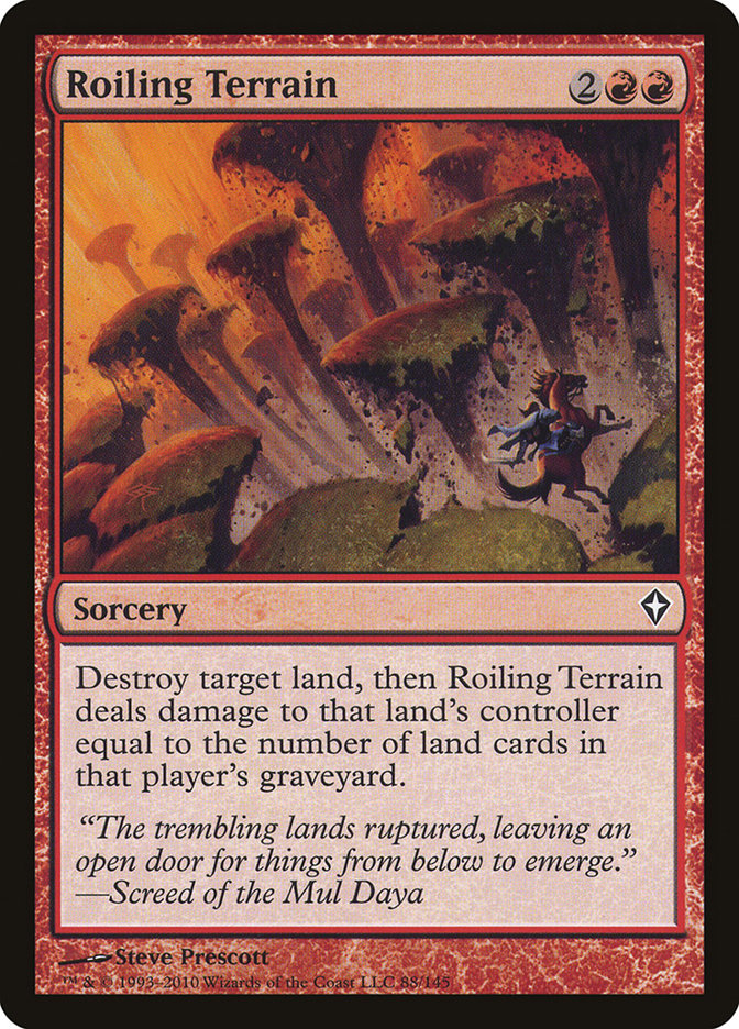 Roiling Terrain [Worldwake] | Boutique FDB TCG