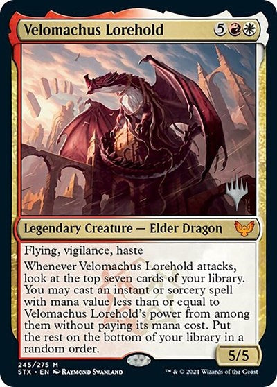 Velomachus Lorehold (Promo Pack) [Strixhaven: School of Mages Promos] | Boutique FDB TCG