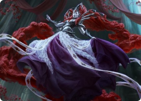 Olivia, Crimson Bride Art Card [Innistrad: Crimson Vow Art Series] | Boutique FDB TCG