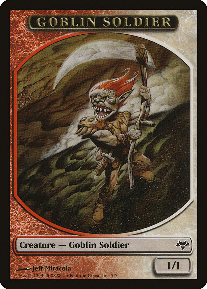 Goblin Soldier Token [Eventide Tokens] | Boutique FDB TCG