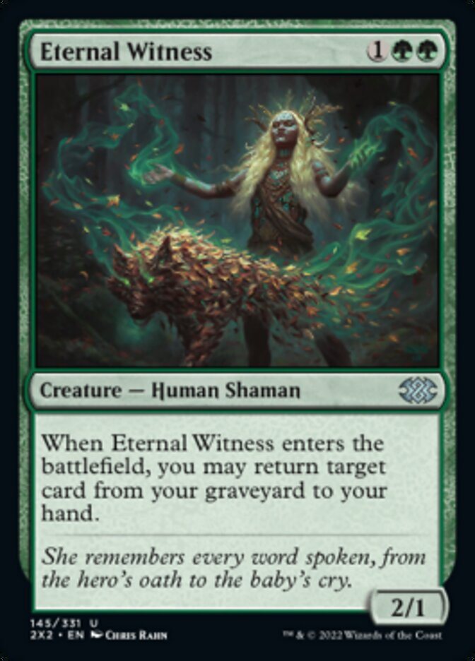 Eternal Witness [Double Masters 2022] | Boutique FDB TCG