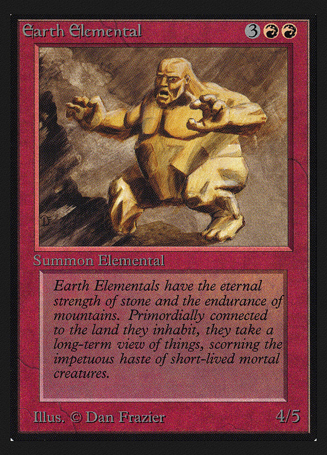 Earth Elemental [International Collectors' Edition] | Boutique FDB TCG