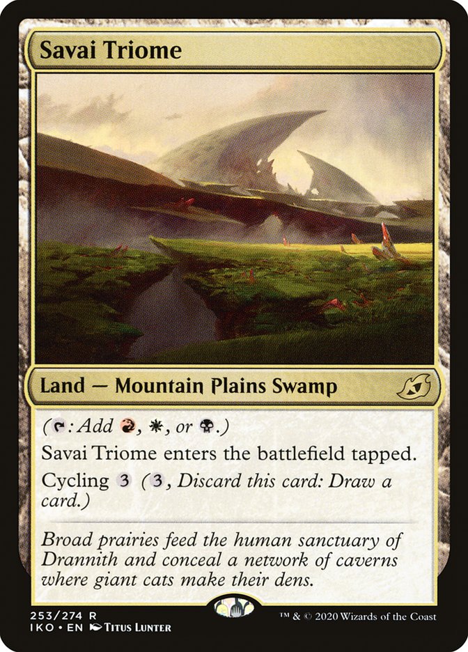 Savai Triome [Ikoria: Lair of Behemoths] | Boutique FDB TCG