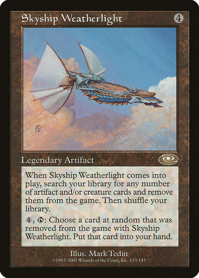 Skyship Weatherlight (Mark Tedin) [Planeshift] | Boutique FDB TCG