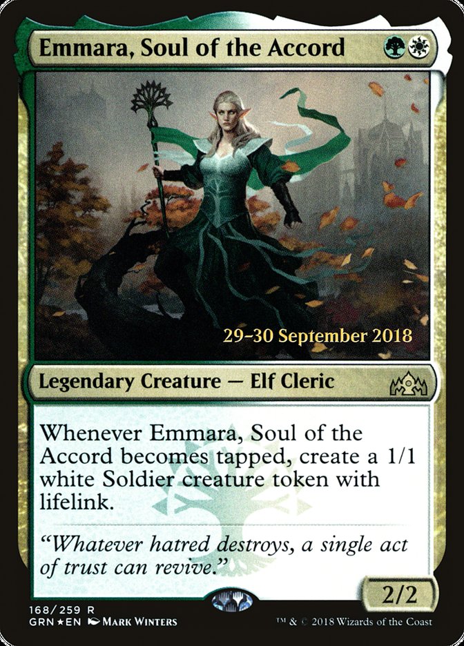 Emmara, Soul of the Accord [Guilds of Ravnica Prerelease Promos] | Boutique FDB TCG