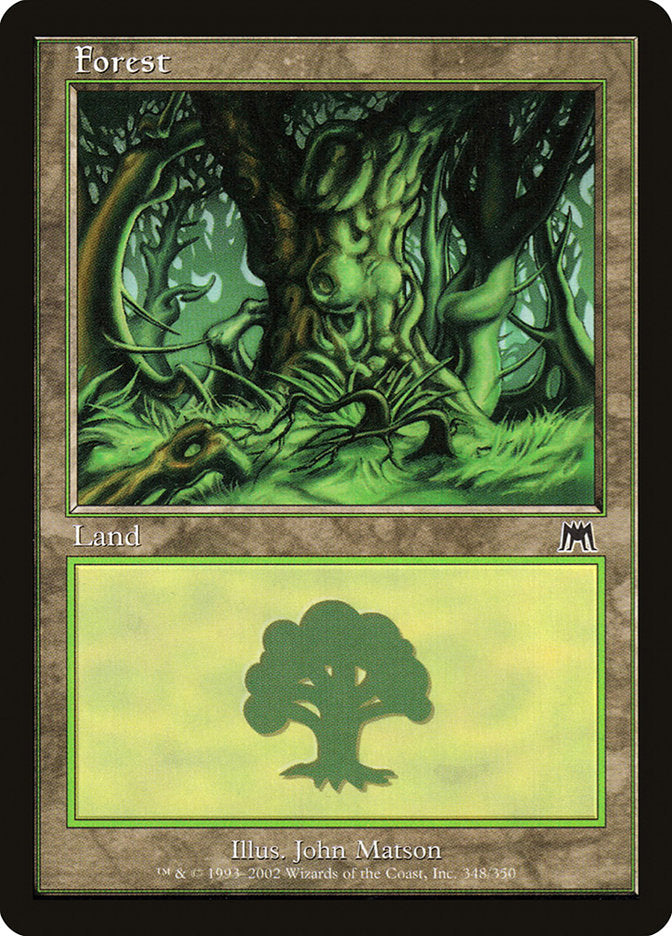 Forest (348) [Onslaught] | Boutique FDB TCG