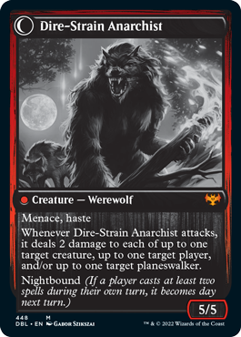 Volatile Arsonist // Dire-Strain Anarchist [Innistrad: Double Feature] | Boutique FDB TCG