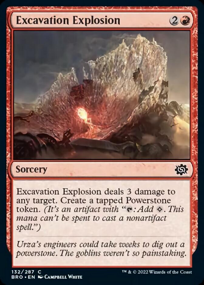 Excavation Explosion [The Brothers' War] | Boutique FDB TCG