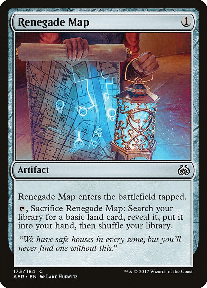 Renegade Map [Aether Revolt] | Boutique FDB TCG