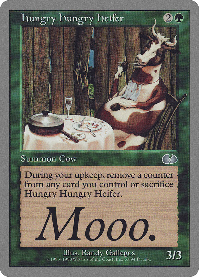 Hungry Hungry Heifer [Unglued] | Boutique FDB TCG