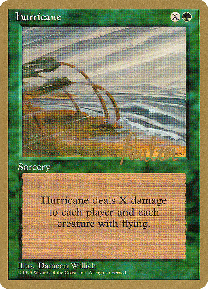 Hurricane (Preston Poulter) [Pro Tour Collector Set] | Boutique FDB TCG