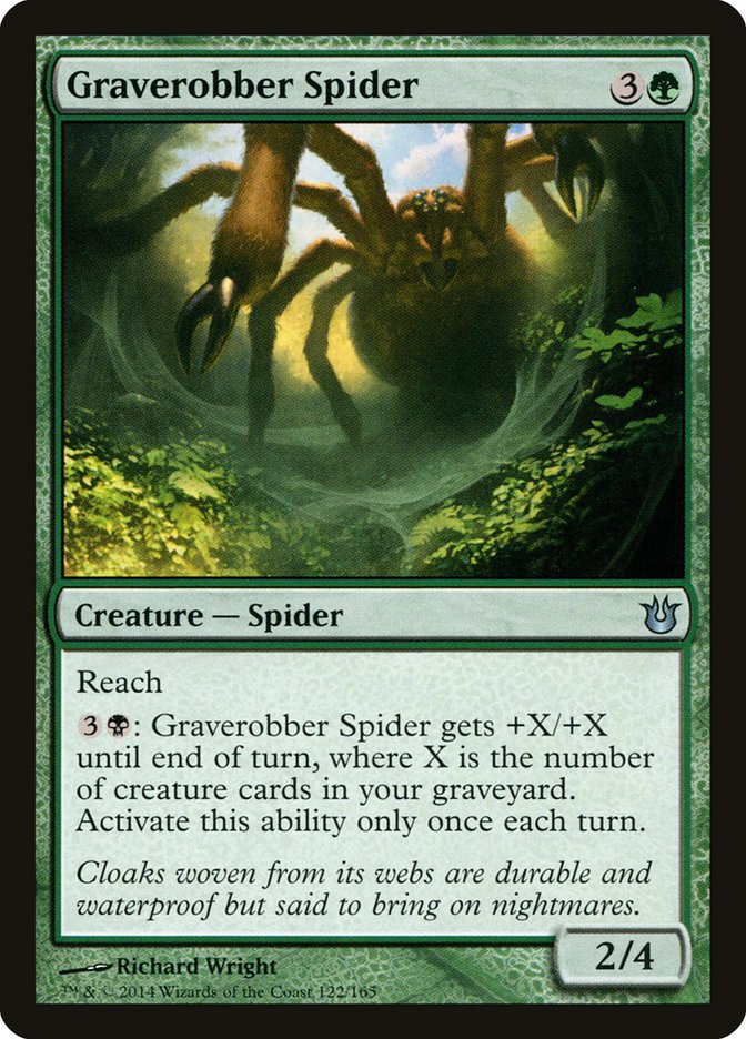 Graverobber Spider [Born of the Gods] | Boutique FDB TCG