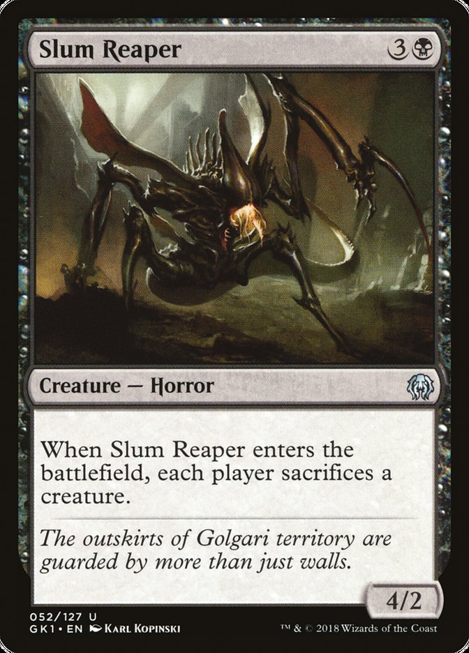 Slum Reaper [Guilds of Ravnica Guild Kit] | Boutique FDB TCG