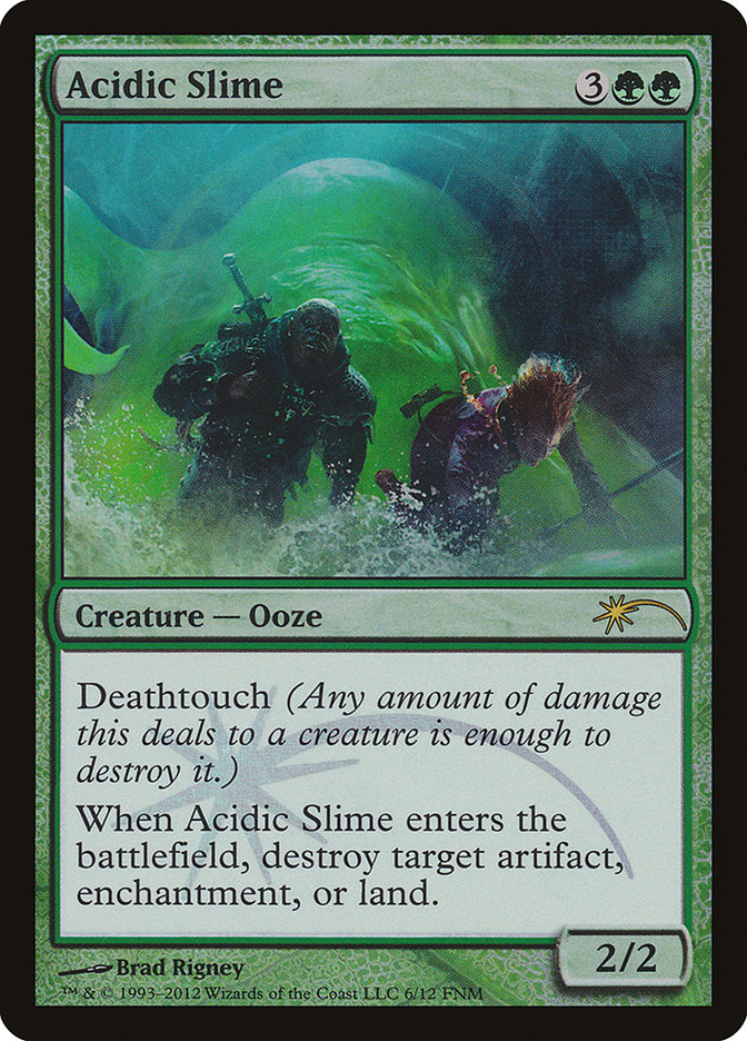 Acidic Slime [Friday Night Magic 2012] | Boutique FDB TCG