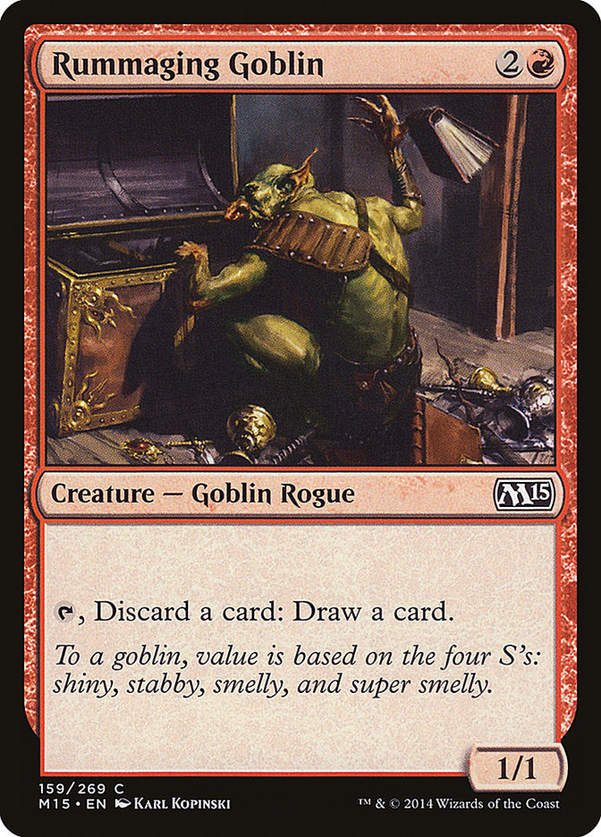 Rummaging Goblin [Magic 2015] | Boutique FDB TCG