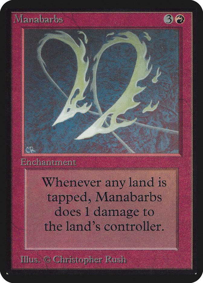 Manabarbs [Alpha Edition] | Boutique FDB TCG