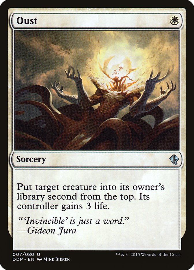 Oust [Duel Decks: Zendikar vs. Eldrazi] | Boutique FDB TCG