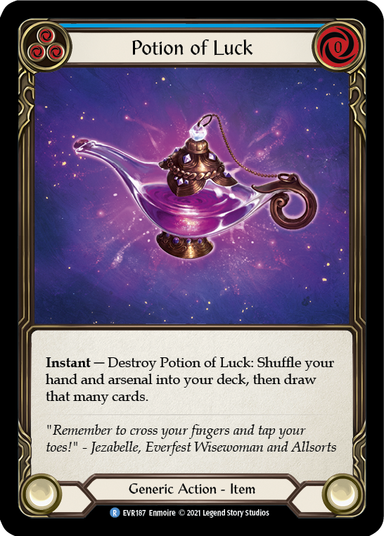 Potion of Luck [EVR187] (Everfest)  1st Edition Normal | Boutique FDB TCG