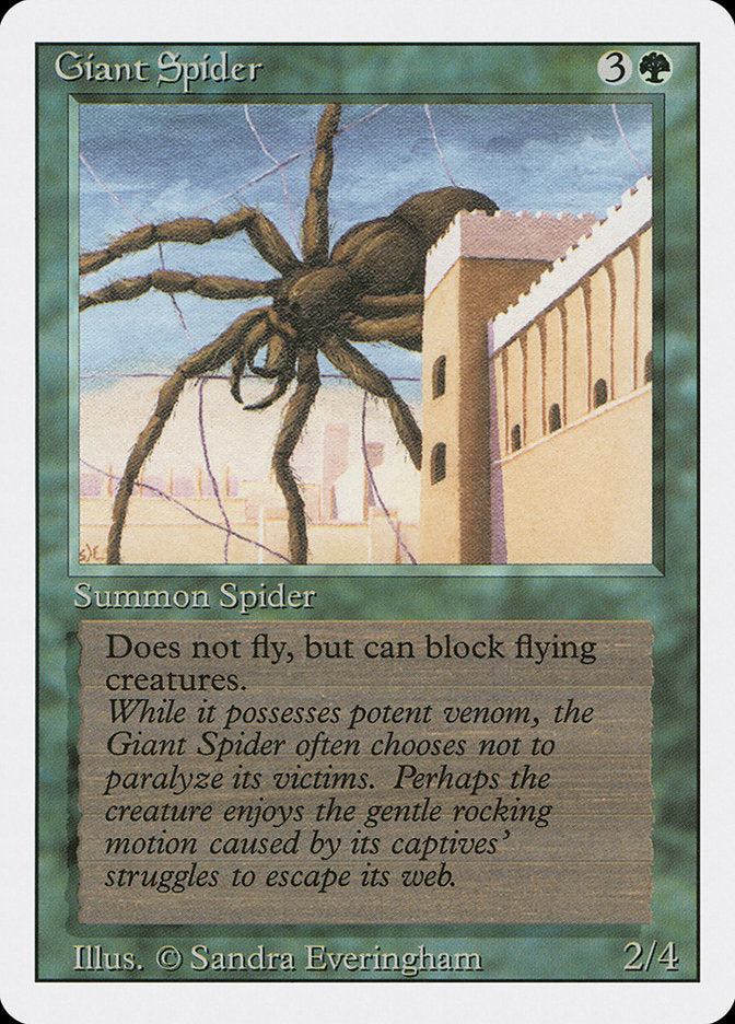 Giant Spider [Revised Edition] | Boutique FDB TCG