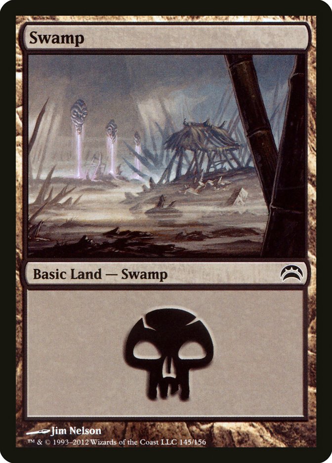 Swamp (145) [Planechase 2012] | Boutique FDB TCG