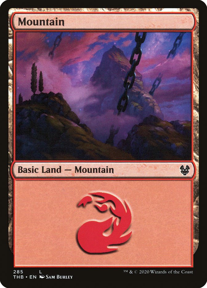 Mountain (285) [Theros Beyond Death] | Boutique FDB TCG