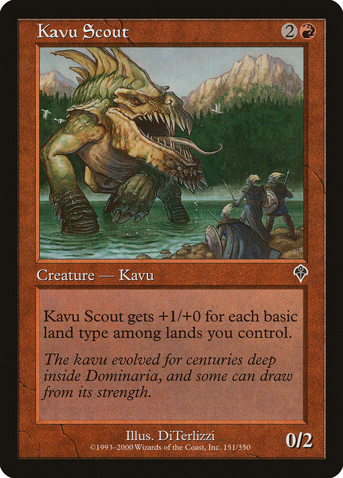 Kavu Scout [Invasion] | Boutique FDB TCG