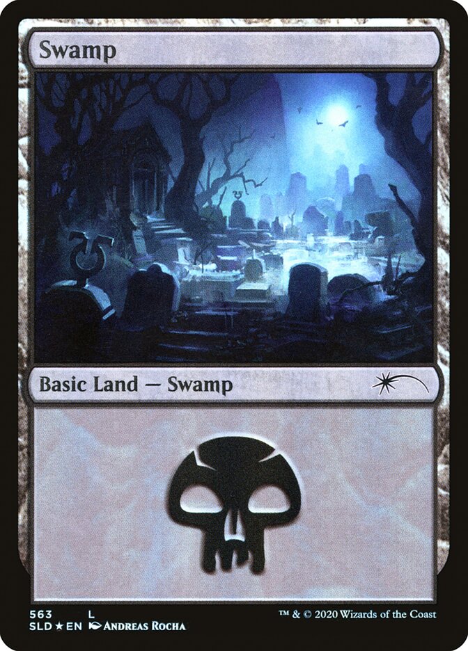 Swamp (Spooky) (563) [Secret Lair Drop Promos] | Boutique FDB TCG