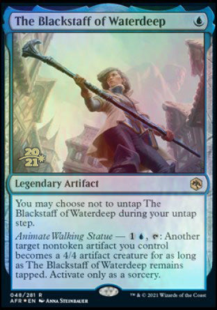 The Blackstaff of Waterdeep [Dungeons & Dragons: Adventures in the Forgotten Realms Prerelease Promos] | Boutique FDB TCG