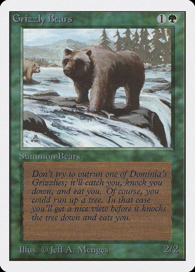 Grizzly Bears [Unlimited Edition] | Boutique FDB TCG