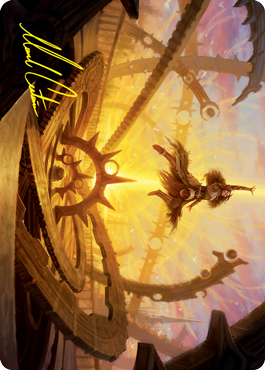 Katilda's Rising Dawn Art Card (Gold-Stamped Signature) [Innistrad: Crimson Vow Art Series] | Boutique FDB TCG