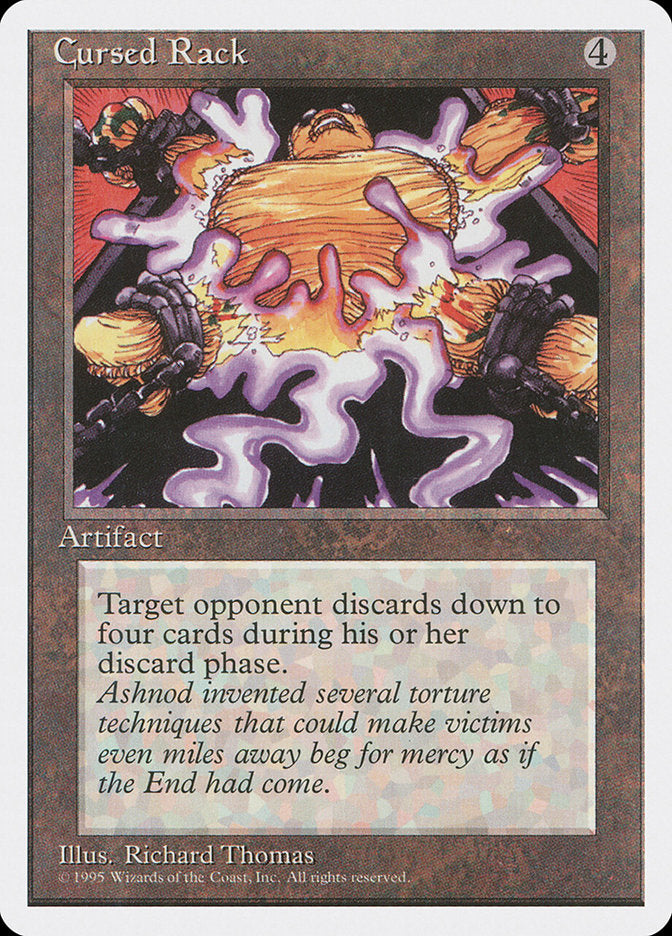 Cursed Rack [Fourth Edition] | Boutique FDB TCG