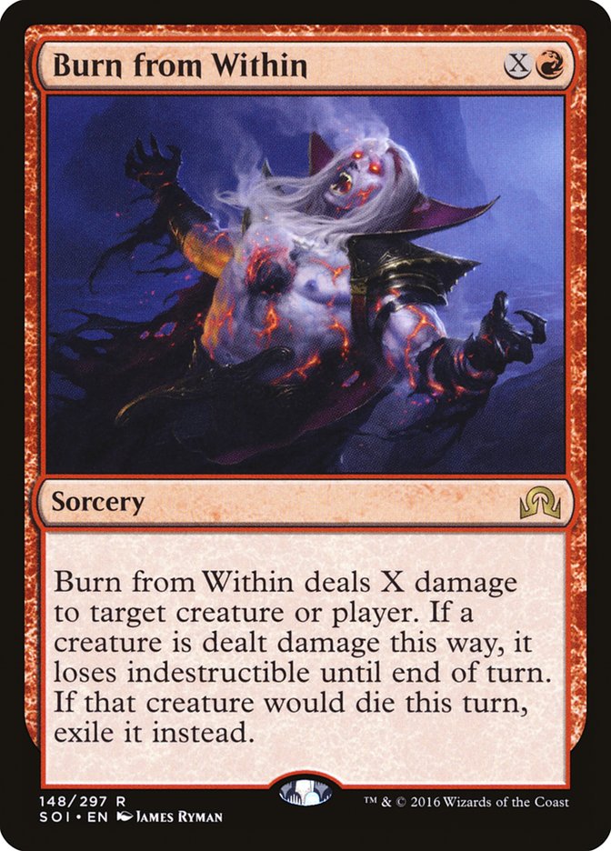 Burn from Within [Shadows over Innistrad] | Boutique FDB TCG