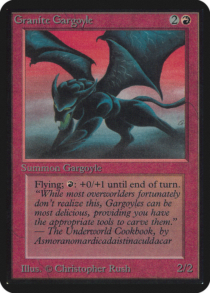 Granite Gargoyle [Alpha Edition] | Boutique FDB TCG